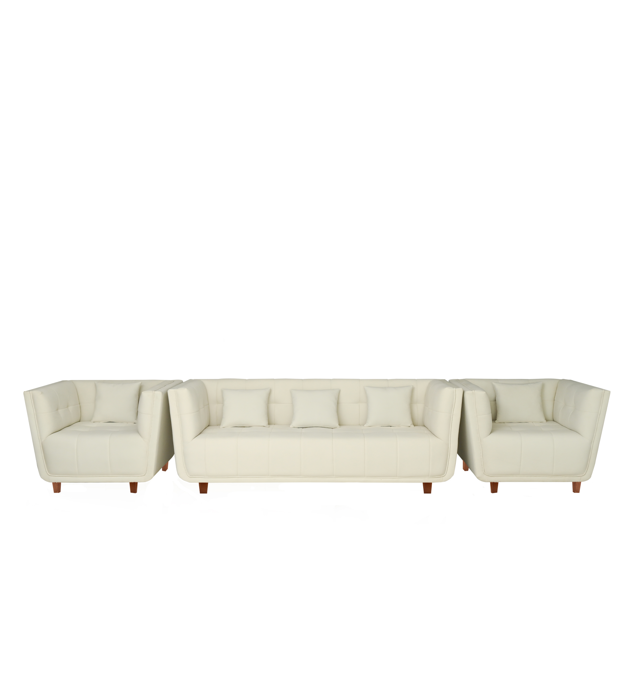 5 seater sofa -(3  seater + 1 seater + 1  seater)