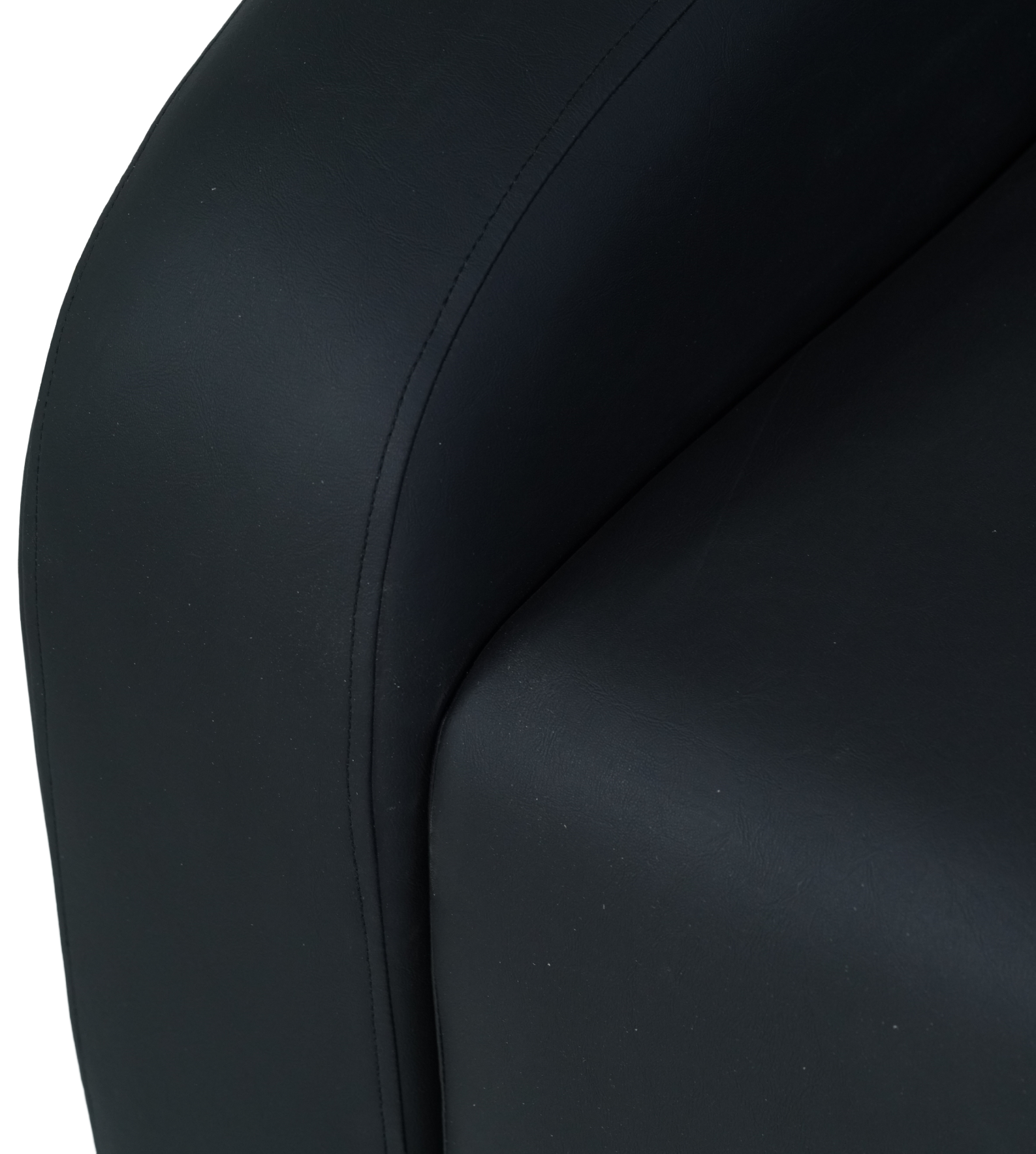 Modern Synthetic Leather Armchair