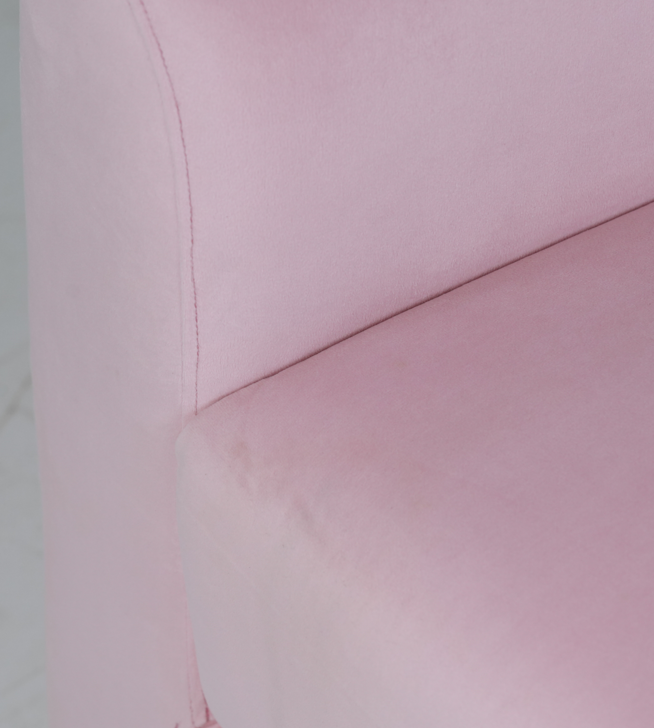 Modern Velvet Fabric Armchair