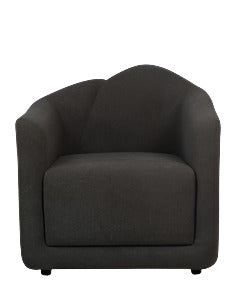 Elegant Gray Fabric Sofa
